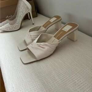 Dolce Vita size 8 bridal heels